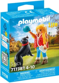 playmobil My Life Frau mit Sennenhund