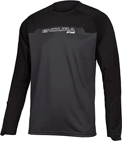 Endura MT500 Burner Jersey Trikot langarm schwarz (Herren)