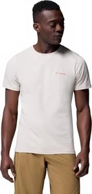 Columbia Rapid Ridge II Organic Cotton T-Shirt kurzarm dark stone/button badge (Herren)