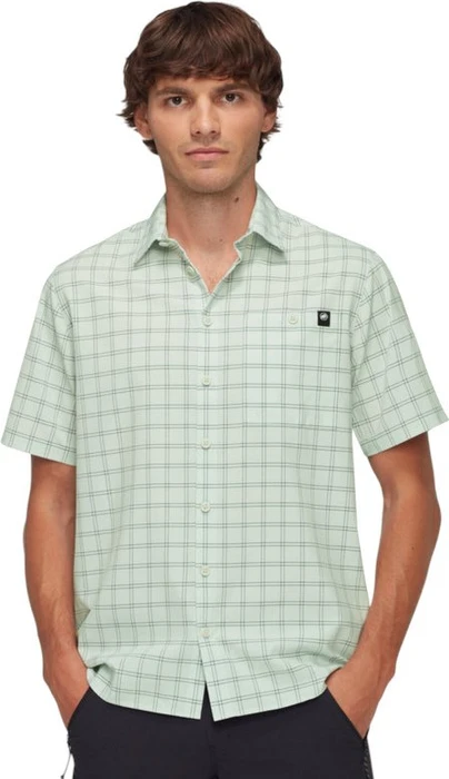 Mammut Lenni Hemd kurzarm silver sage/strata (Herren)