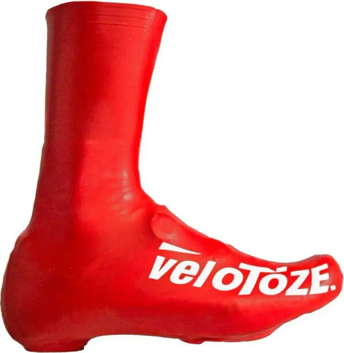 veloToze Road Tall Überschuhe rot