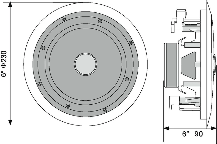 Omnitronic CST-6, Stück