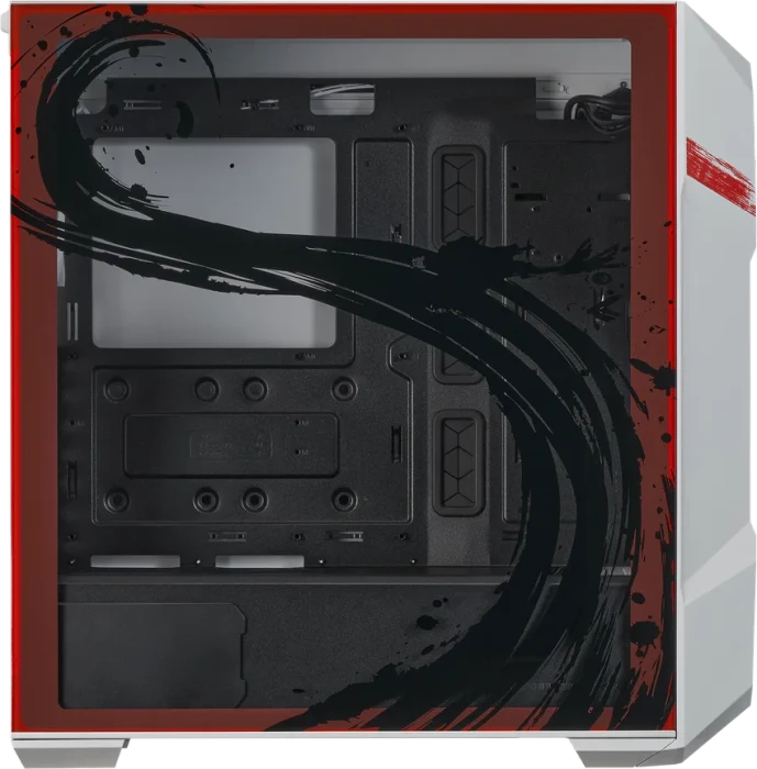 Cooler Master MasterBox TD500 Mesh V2, weiß/bunt, Glasfenster