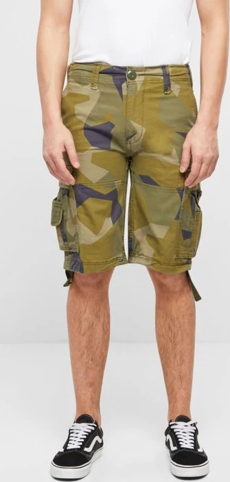 Brandit Savage Vintage Shorts Hose swedish camo (Herren)