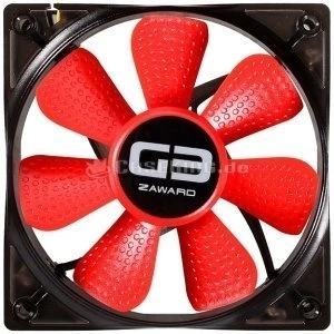 Zaward Golf Fan G3 LED rot, 1000rpm, 120mm