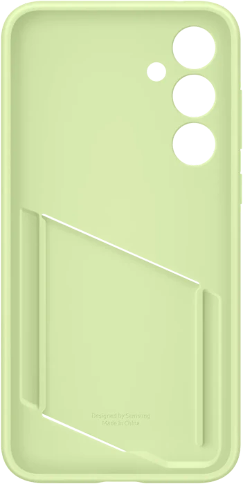 Samsung Card Slot Case für Galaxy A35 5G Lime