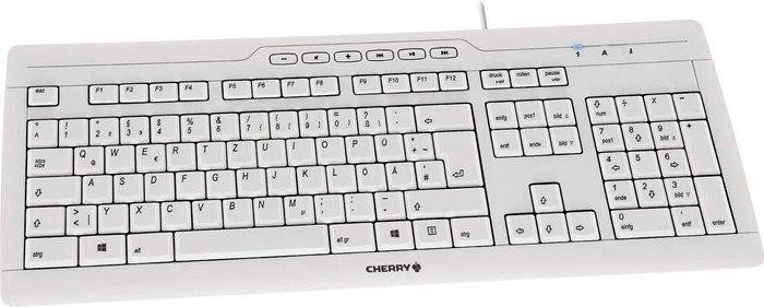 Cherry Stream 3.0 grau, Europa T2 DIN2137, USB, DE