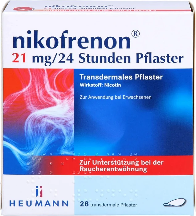 Heumann Nikofrenon 21mg/24 Stunden Pflaster, 28 Stück