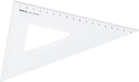 Aristo Zeichendreieck 60° 19.6cm, transparent