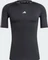adidas Techfit 3-Streifen Training Kompressionsshirt kurzarm schwarz (Herren) Vorschaubild
