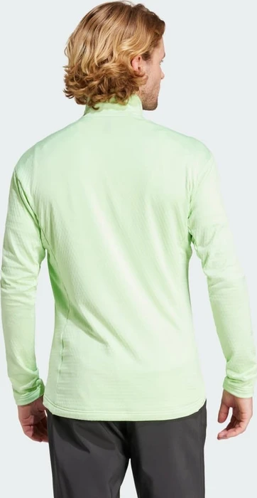 adidas Terrex Multi Light Fleece Jacke semi green spark (Herren)
