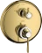 Hansgrohe Axor Montreux Thermostat Unterputz mit Hebelgriff und Absperrventil polished gold optic Vorschaubild