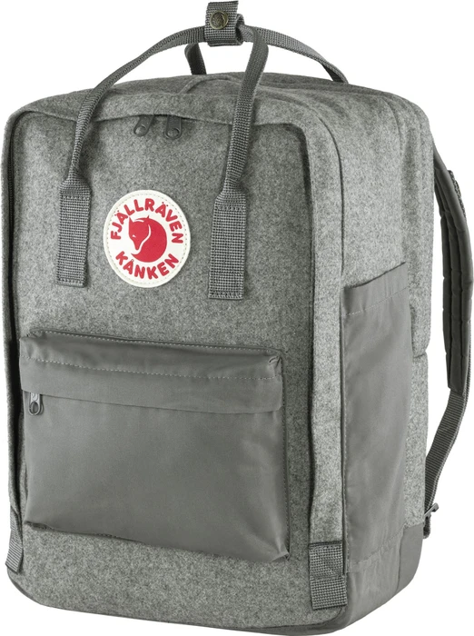 Fjällräven Kanken Re-Wool Laptop 15 granite grey