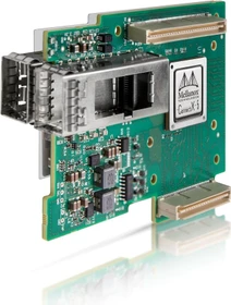 NVIDIA Mellanox ConnectX-5 Ex EN 100G LAN-Adapter, 2x QSFP28, Mezzanine-Modul, OCP 2.0 Type 2 (MCX546A-CDAN)