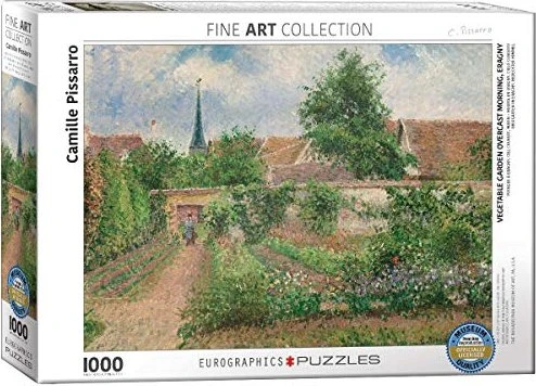Eurographics Vegetable Garden Overcast Morning Eragny