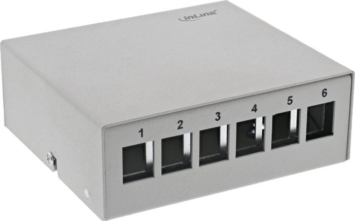 InLine RJ-45 Patchfeld-Dose Aufputz