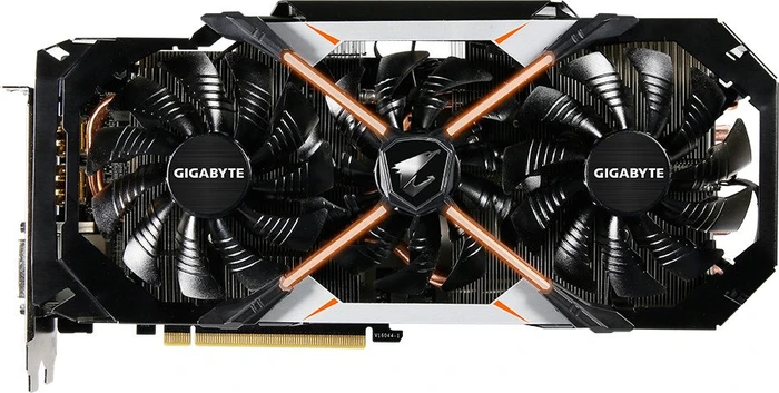 GIGABYTE AORUS GeForce GTX 1080 8G (Rev. 2.0), 8GB GDDR5X, DVI, HDMI, 3x DP