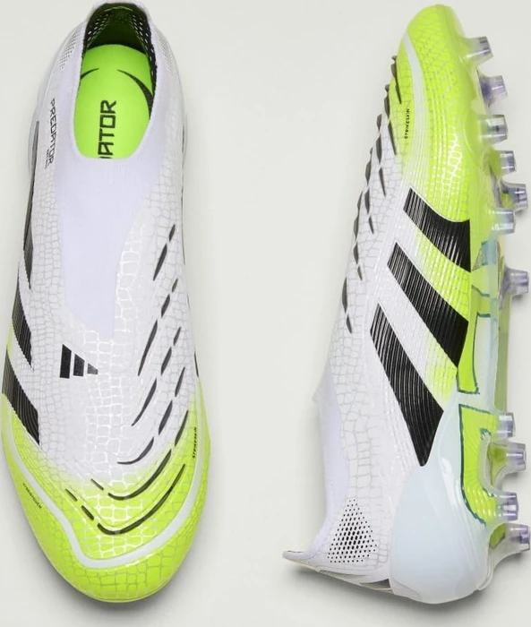 adidas Predator Elite Laceless FG cloud white/core black/lucid lemon