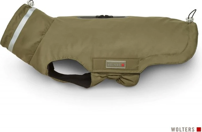 Wolters Outdoorjacke Modern Classic Hundejacke Dackel, 46cm, Olive