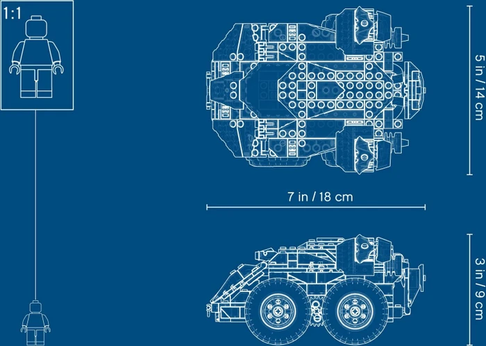 LEGO DC Universe Super Heroes - App-Gesteuertes Batmobile