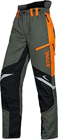 Stihl Function Ergo Hose lang olive green/black/warn orange (Herren)