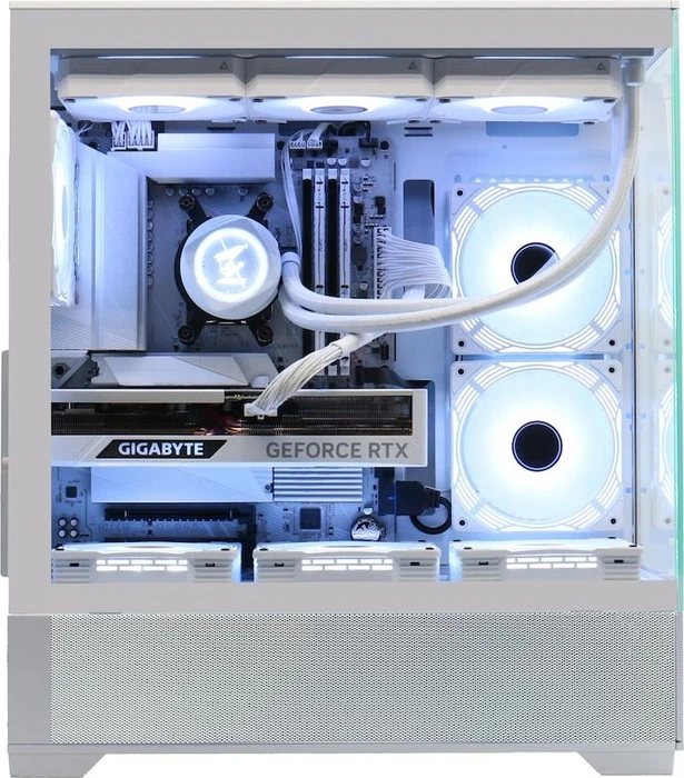 Hyrican Gamemax Ice 7337, Ryzen 7 7800X3D, 32GB RAM, 2TB SSD, GeForce RTX 4070 Ti
