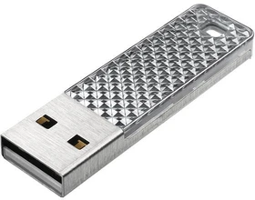 SanDisk Cruzer Facet 16GB silber, USB-A, USB 2.0