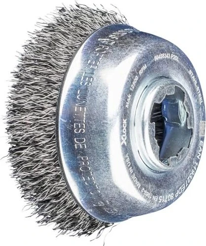 Pferd POS TBU 75/X-LOCK ST 0.3 Topfbürste gewellt, 75mm, 1 Stück