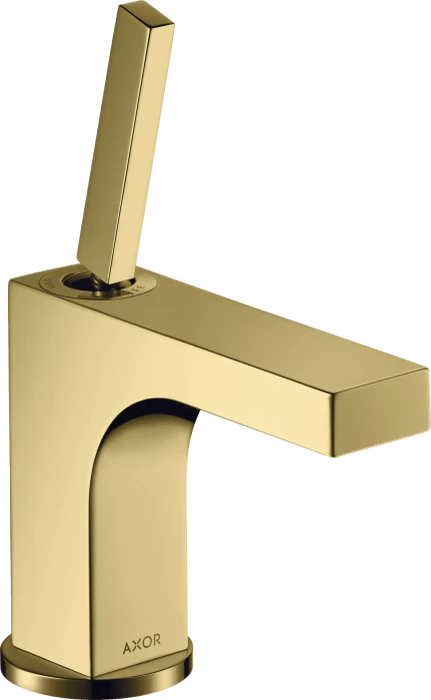 Hansgrohe Axor Citterio 90 für Handwaschbecken mit Zugstangen-Ablaufgarnitur polished brass