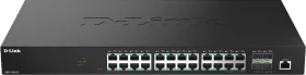 D-Link DMS-1250 Rackmount 2.5G Smart Switch, 24x RJ-45, 4x SFP+ (DMS-1250-28)