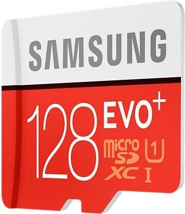 Samsung EVO+ R80/W20 128GB, UHS-I, Class 10
