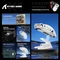 Attack Shark X1 Tri-mode Wireless Gaming Mouse mit Ladestation, weiß, inkl. Grip Tape, USB/Bluetooth Vorschaubild