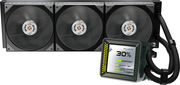 ASRock Steel Legend Dark 360 LCD