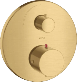 Hansgrohe Axor Starck Thermostat Unterputz mit Absperrventil brushed gold optic