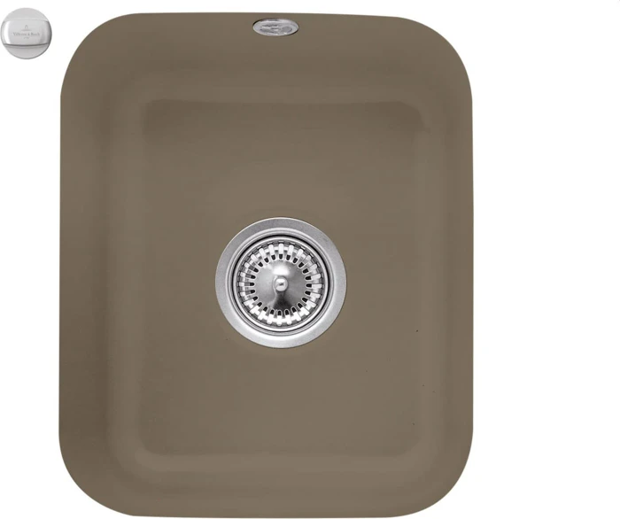 Villeroy & Boch Cisterna 45 Unterbau Becken mittig mit Ablauffernbedienung timber