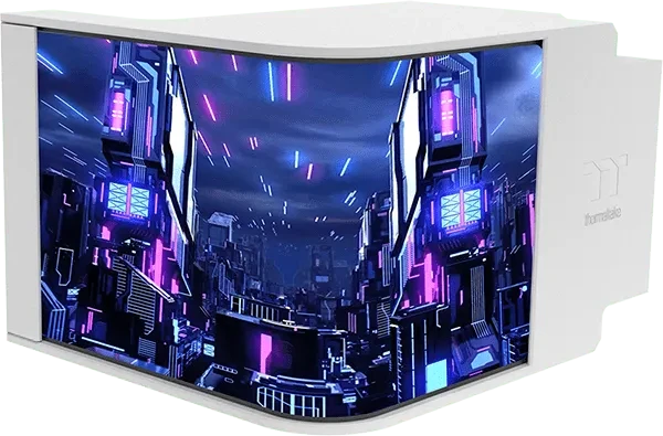 Thermaltake MAGCurve 360 Ultra ARGB Sync Snow Edition, weiß
