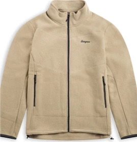 Bergans Rabot Merino Fleece Midlayer Funktionsjacke sandstone (Herren)