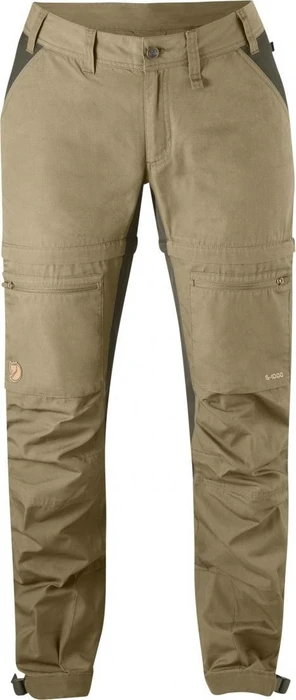 Fjällräven Abisko Lite Trekking Regular Zip-Off Hose lang sand/tarmac (Damen)