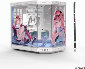 Hyte Y70 Sakura Miko, Glasfenster