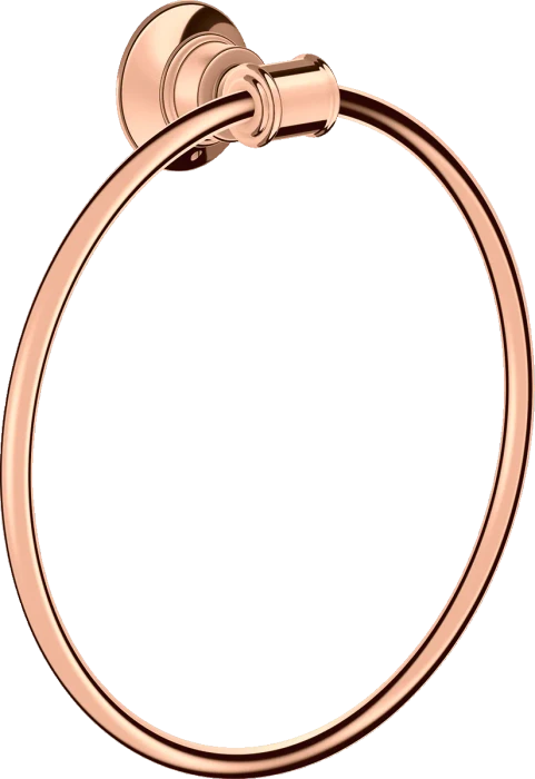 Hansgrohe Axor Montreux Handtuchring polished red gold
