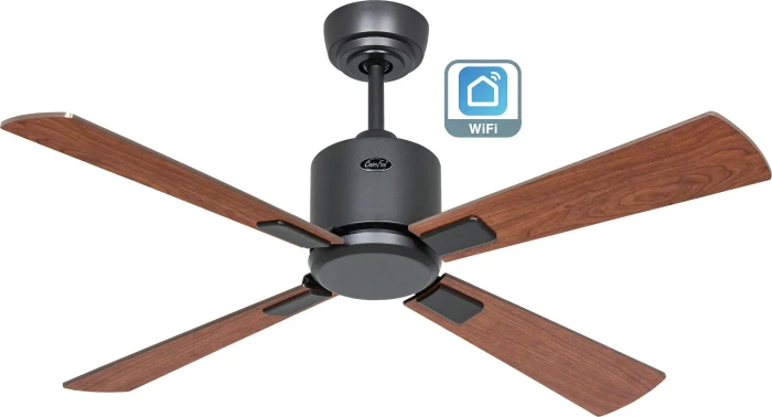 CasaFan Eco Neo III 103 BG-NB/KI WiFi Deckenventilator kirschbaum/nussbaum