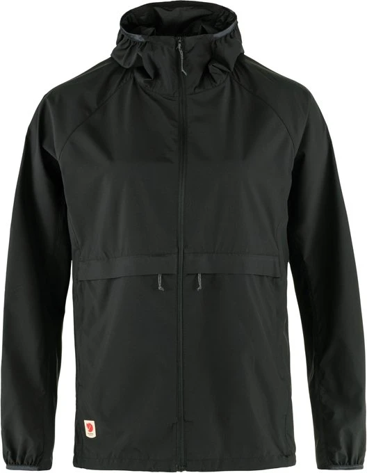 Fjällräven High Coast Wind Hoodie Funktionsjacke schwarz (Damen)