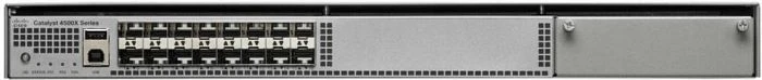 Cisco Catalyst 4500-X IP Base Rackmount 10G Managed Switch, 16x SFP+, 1x Erweiterungsslot, Front to Back Airflow