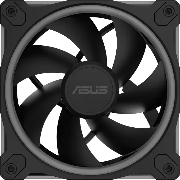 ASUS MR120 ARGB, schwarz, 120mm, 3er-Pack