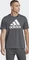 adidas Essentials Big Logo T-Shirt kurzarm dark grey heather/white (Herren) Vorschaubild