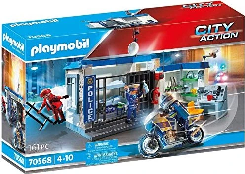 playmobil City Action Polizei Flucht aus dem Gefängnis