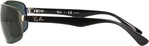 Ray-Ban RB3445 61mm gunmetal-black/polarized green