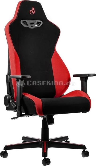 Nitro Concepts S300 Inferno Red Bürostuhl, schwarz/rot