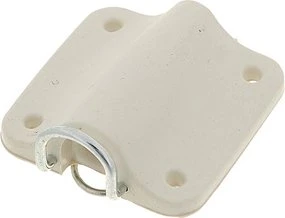 Bubblebee Industries The Lav Concealer for Sennheiser MKE2 weiß