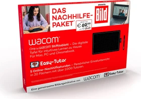 Wacom One Medium, schwarz/rot (CTL-672BE)